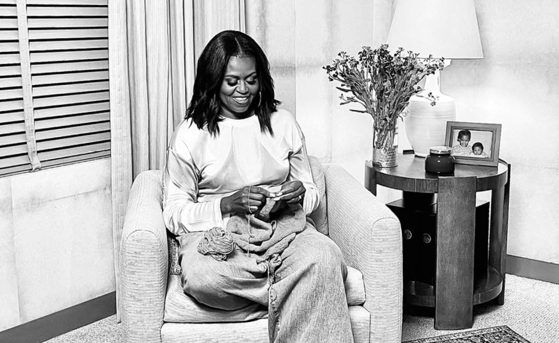 EXCLUSIVE: Michelle Obama: The healing power of knitting