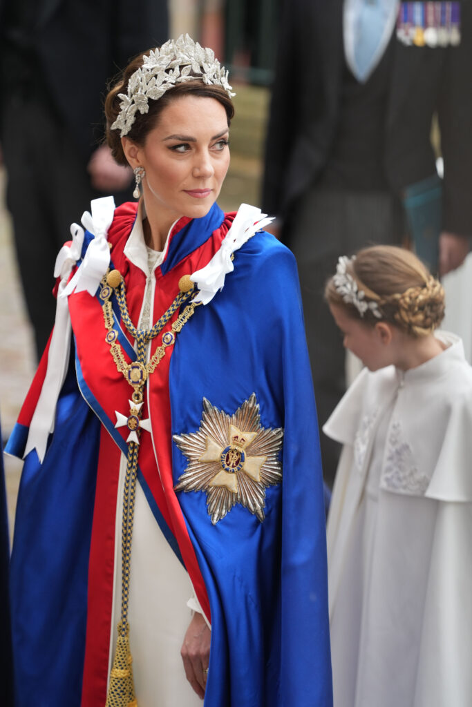 Princess Catherine's coronation fashion. 