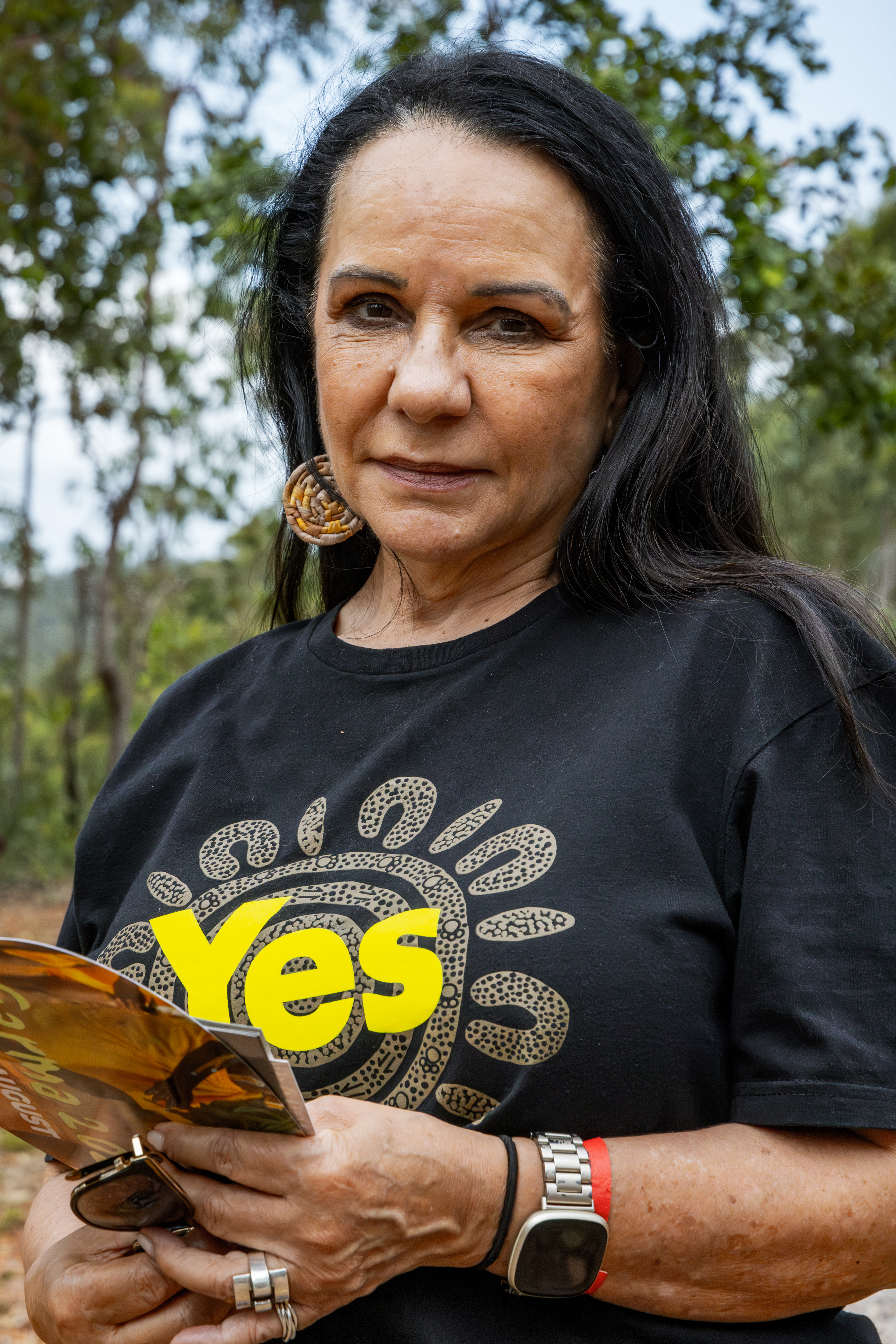 Linda Burney wants Australians to vote yes in regards to the voice to parliament. 