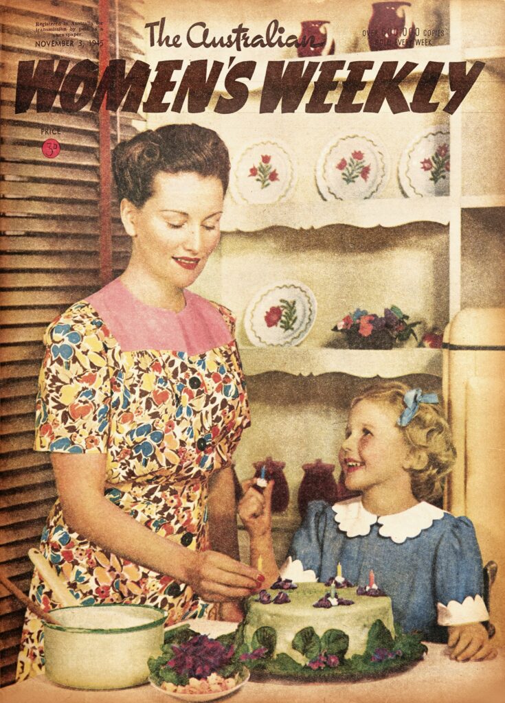 The Australian Women's Weekly magazine cover November 1945