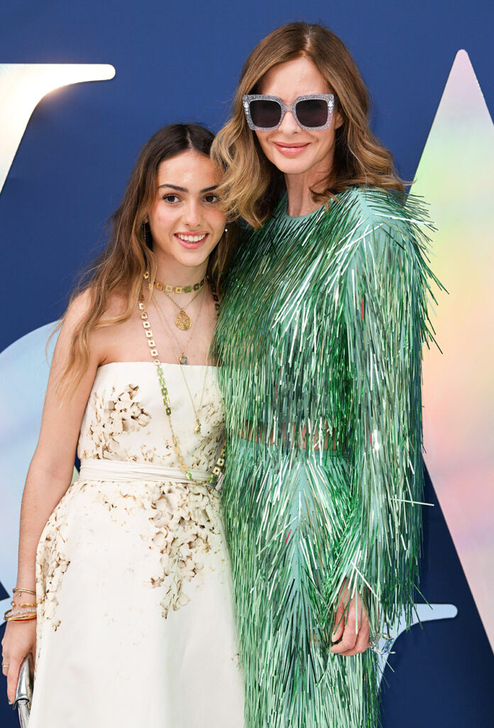 2R8JMC6 London, UK. 21st June, 2023. London, UK. June 21st, 2023. Lyla Elichaoff and Trinny Woodall at the V&A Summer Party, Victoria and Albert Museum. Credit: Doug Peters/Alamy Live News