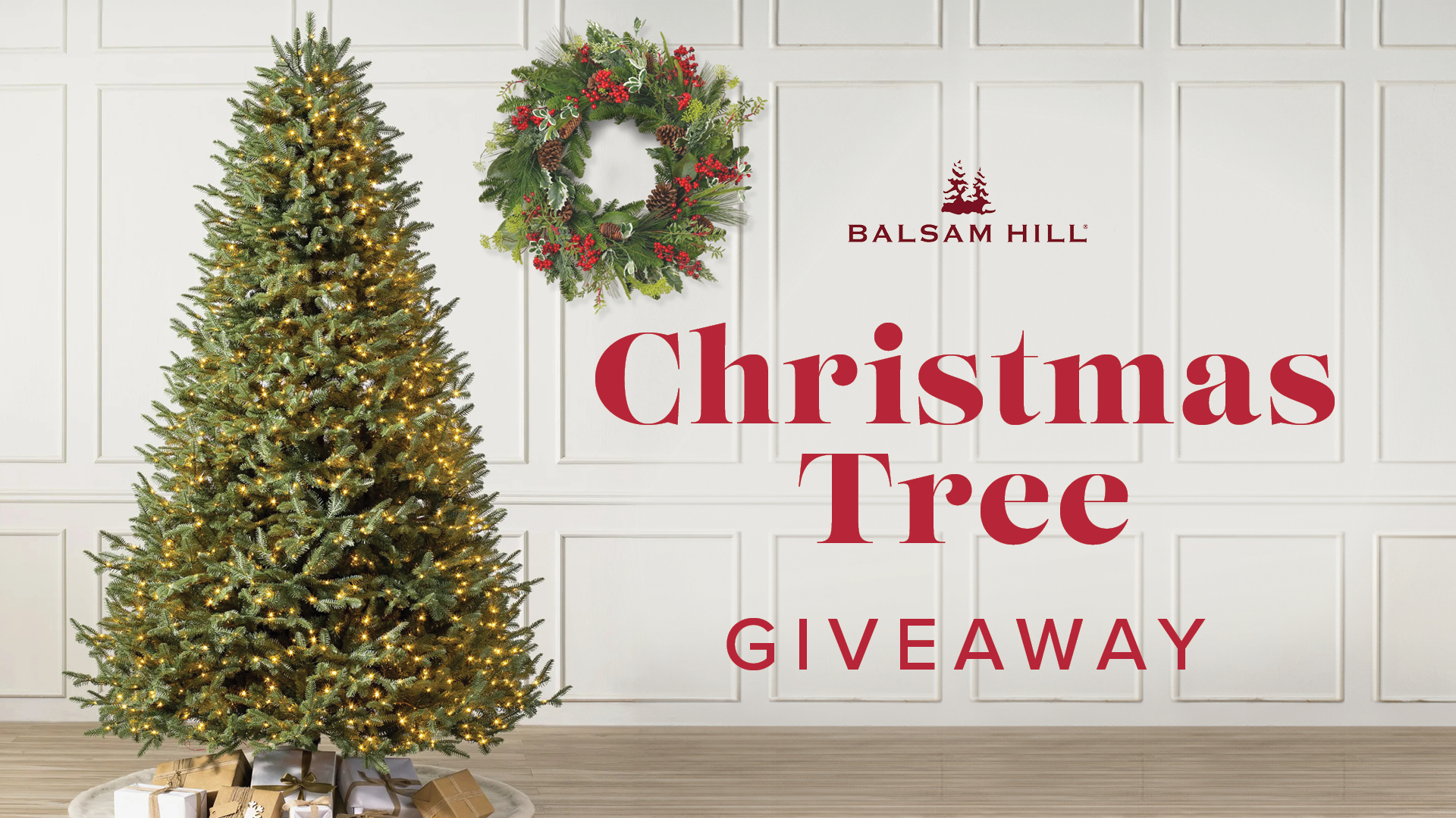 Win! A Balsam Hill Christmas Tree in Our Festive Giveaway - The - Coupon Codes Balsam Hill Christmas Trees