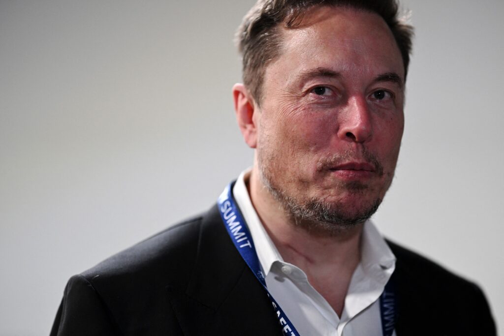 Elon Musk at the Artificial Intelligence Safety Summit