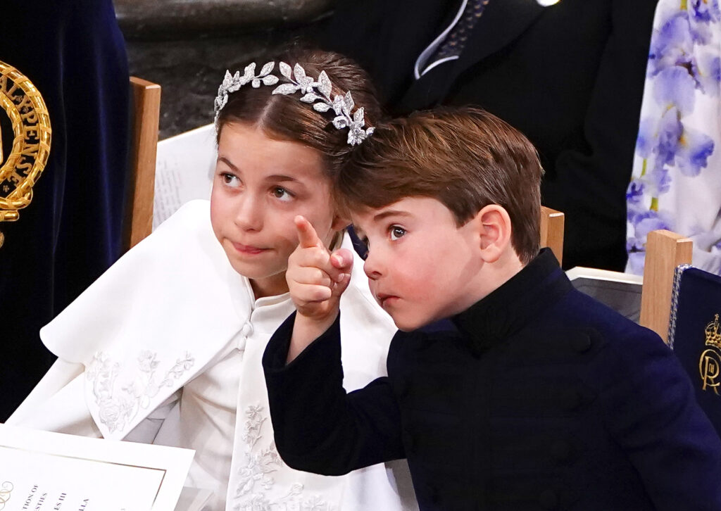 order of succession: princess charlotte and prince louis