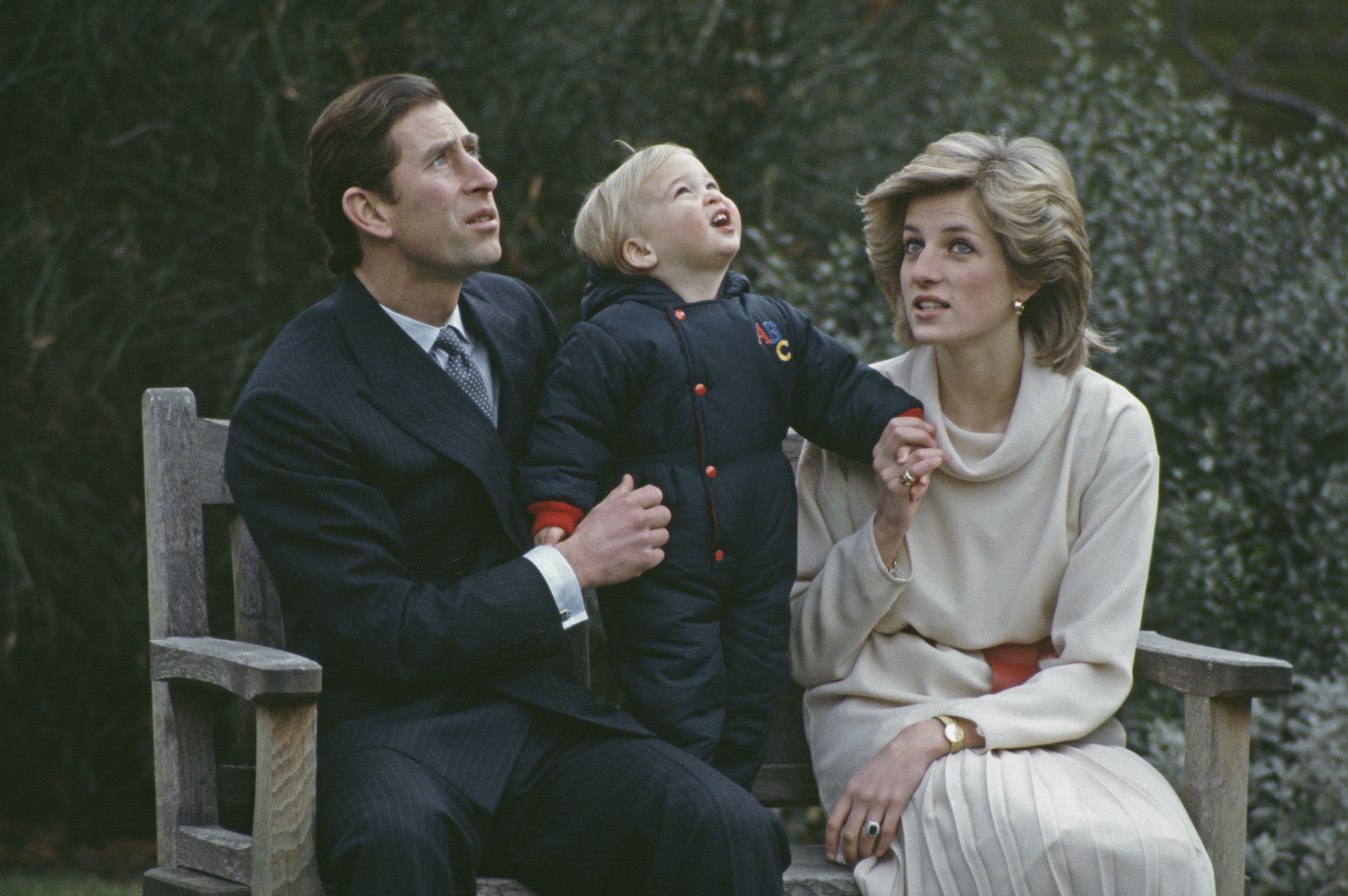 charles, william and diana