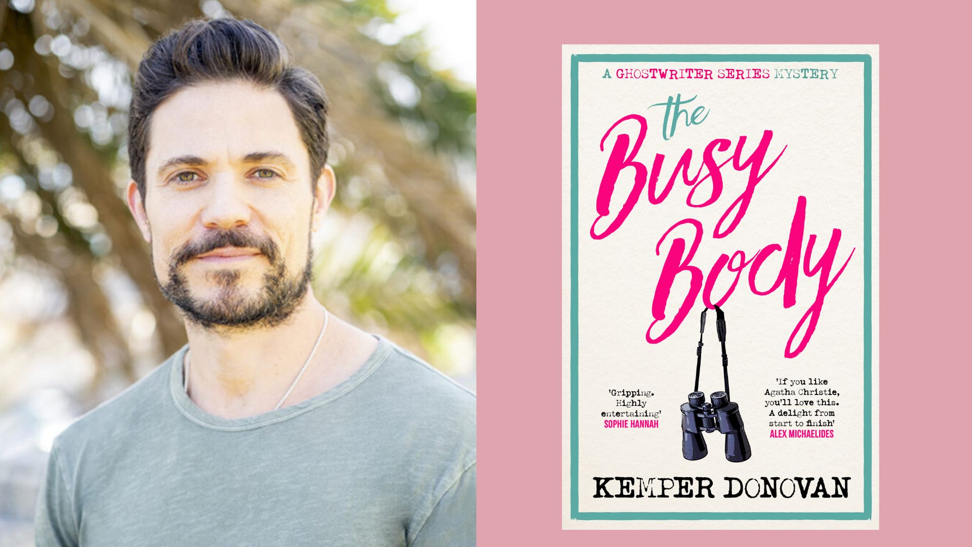 Author Kemper Donovon The Busy Body