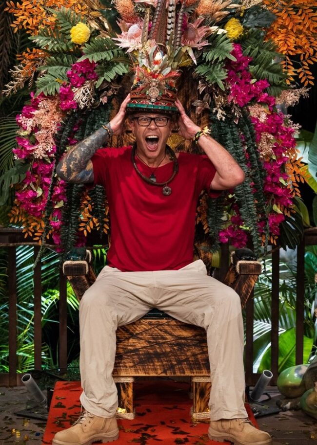 I'm A Celebrity... Get Me Out of Here! Australia 2022 winner Dylan Lewis.