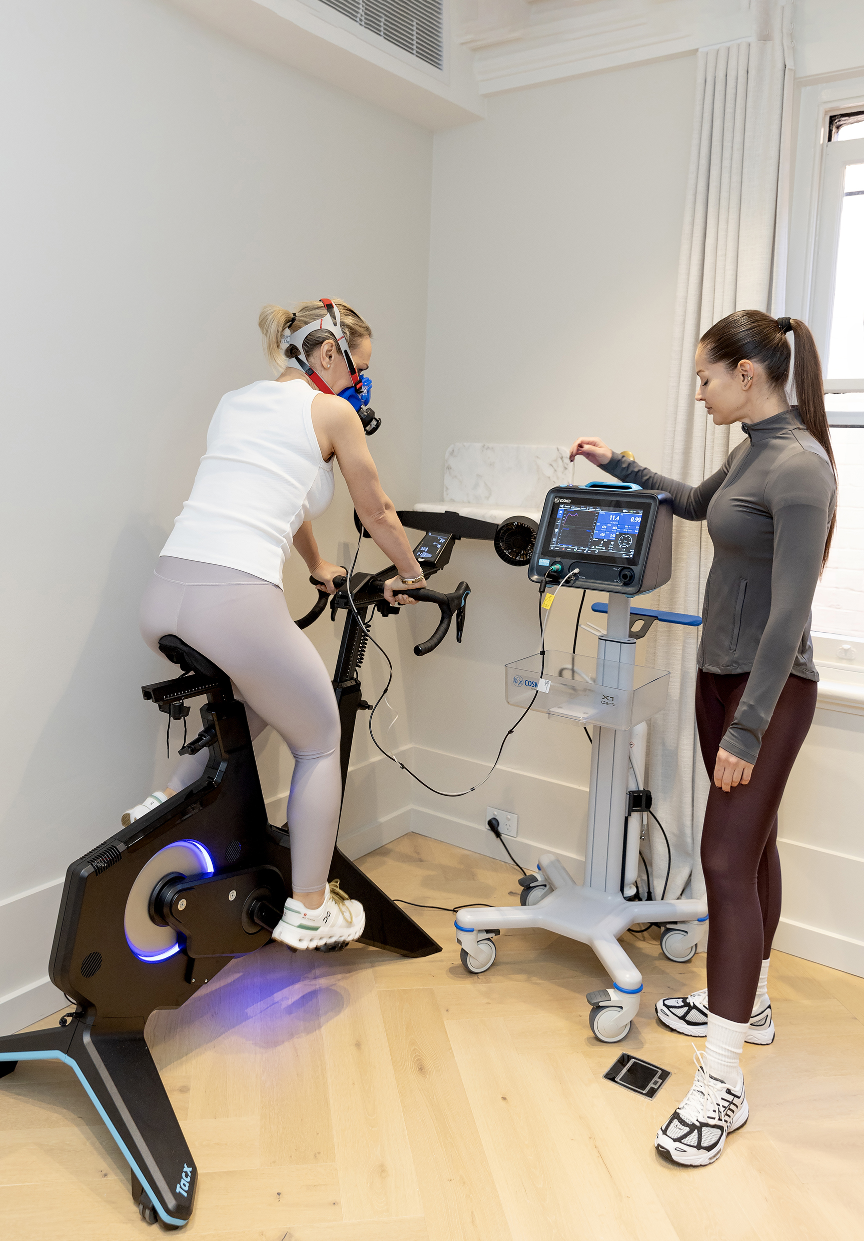 VO2 levels measure how much oxygen your body uses while exercising. 